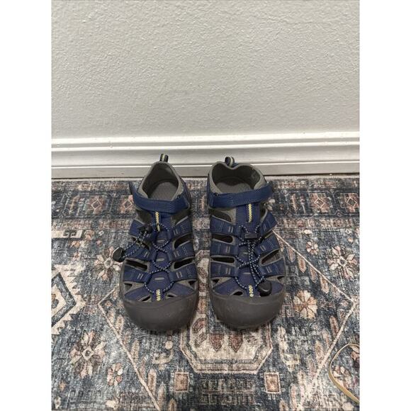 Keen Newport H2 “Blue Depths/Gargoyle” US 6 Or 38 in EUC Summer Sandals Unisex - Picture 1 of 6